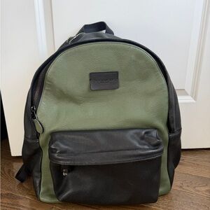 Stylish Black and Green Men's Backpack